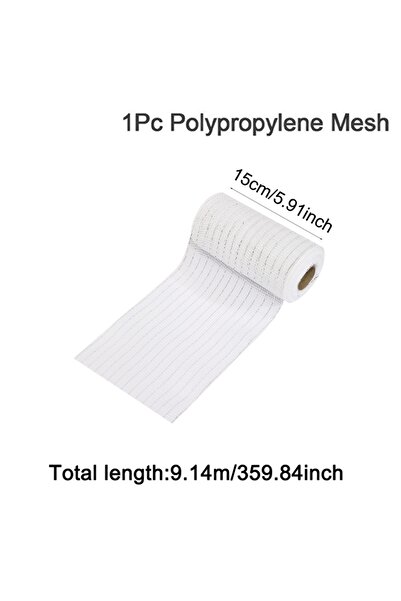 Choice 102 10 ياردة ديكور عيد الميلاد شبكة شريط زينة عيد الميلاد للمنزل الباب...