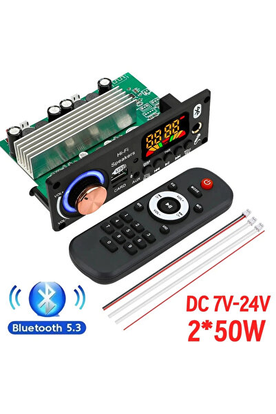 Choice 100 واط تيار مستمر 7 فولت-24 فولت 200 واط مكبر صوت بلوتوث 5.3 DIY MP3 ...