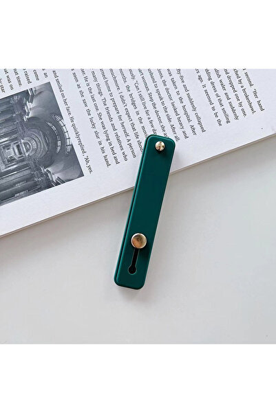 Choice سوار معصم أخضر، سوار يد، حامل هاتف محمول، حامل دفع وسحب، عالمي، لون سادة