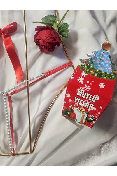 G&H UNDERWEAR String Thong Panties with Pearls