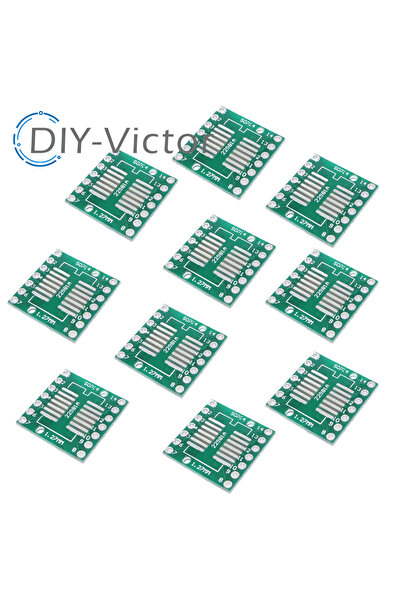 Choice 10pcs SOP14 SSOP14 TSSOP14 to DIP14 Pinboard SMD To DIP Adapter 0.65mm/1.27mm to 2.54mm DIP Pin P...
