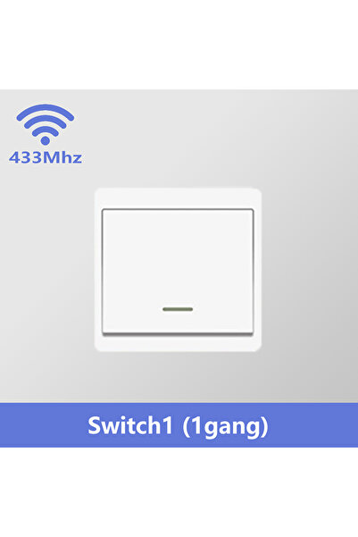 Choice لوحة مفاتيح إضاءة حائط ذكية لاسلكية بتردد 433 ميجاهرتز للتحكم عن بعد ب...