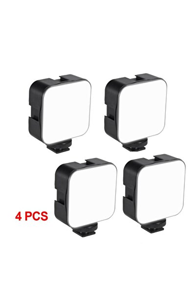 Choice 4 قطع من مصابيح الفيديو LED الصغيرة المحمولة 5 وات للتصوير الفوتوغرافي...