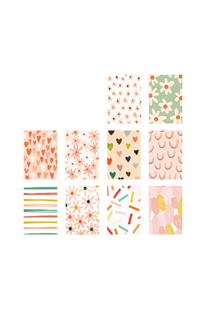 Choice 50 قطعة من بطاقات ورقية كاواي إنس لتزيين DIY بطاقة صور آيدول سجل القصا...