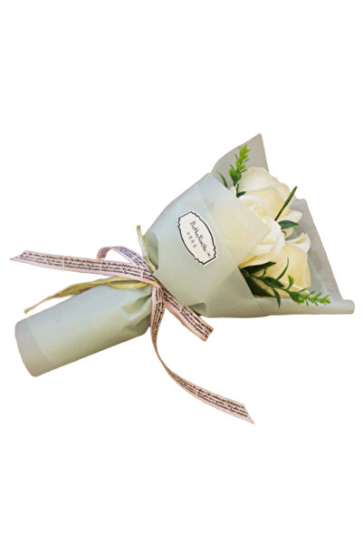 Choice 6C عيد الحب زهرة اصطناعية باقة صابون وردة صندوق هدايا دمية دب زهرة عيد...