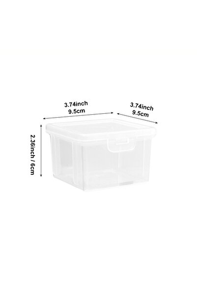 Choice صندوق تخزين كابلات البيانات شفاف S مكون من قطعة واحدة مع غطاء وشاحن وم...