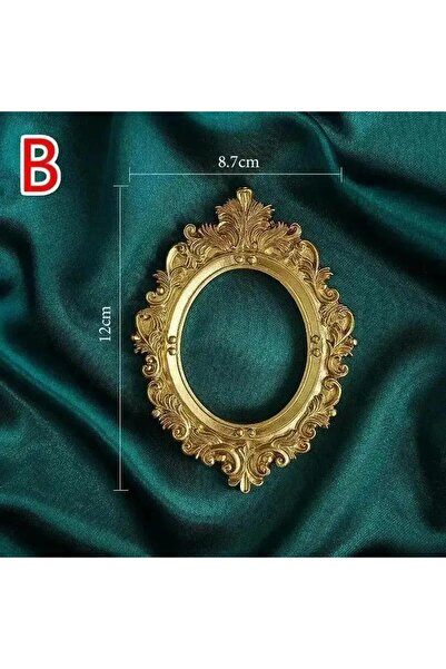 Choice ب إطار صورة ذهبي عتيق جديد مجوهرات فنية ديكورية للمنزل خلفية تصوير دعائم التصوير مي.