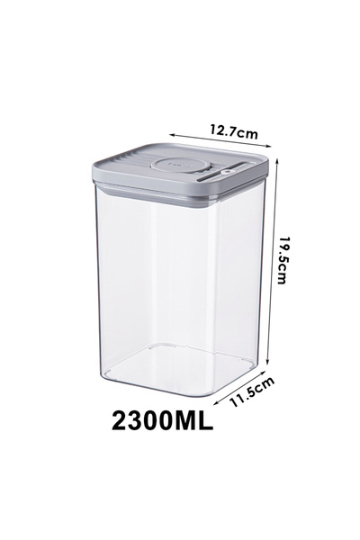 Choice Large Airtight Pop Food Containers BPA-Free Stackable Air Tight Pantry...