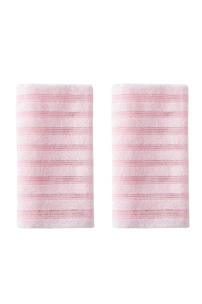 Choice Striped pink 2pack/lot Blissal Shower Scrubber 25 100cm Extra Long Exf...