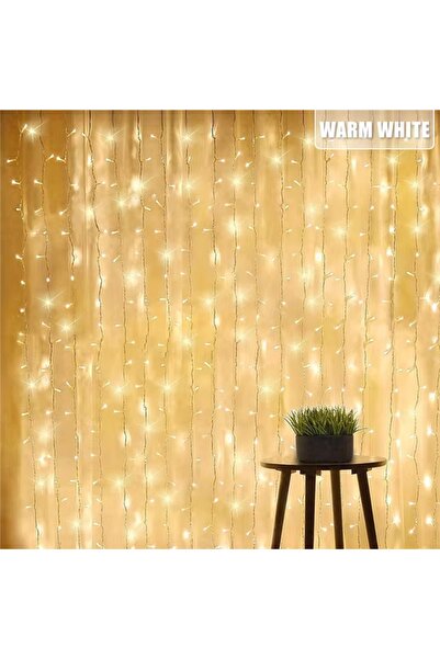 Choice سلسلة أضواء خرافية بطول 3 أمتار، 300 مصباح LED أبيض دافئ، مناسبة لحفلا...