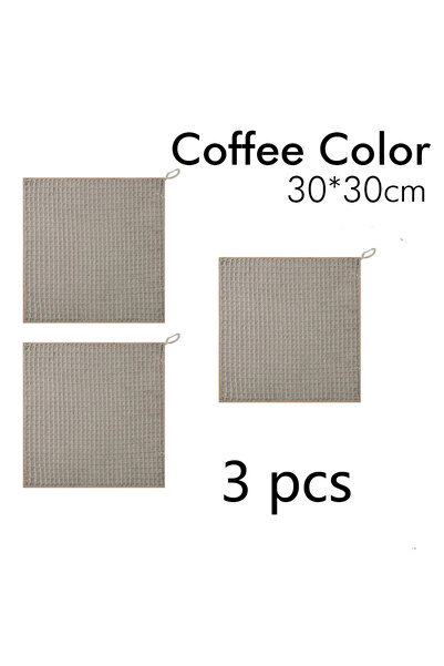 Choice 3 قطع من مناشف القهوة فائقة الامتصاص لبار الباريستا، قطعة قماش خاصة لم...