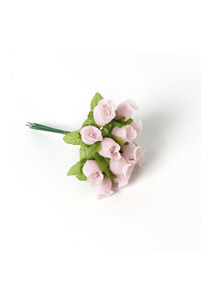 Choice 12 قطعة 19 12 قطعة باقة زهور الورد الاصطناعية الحريرية المزيفة للديكور...