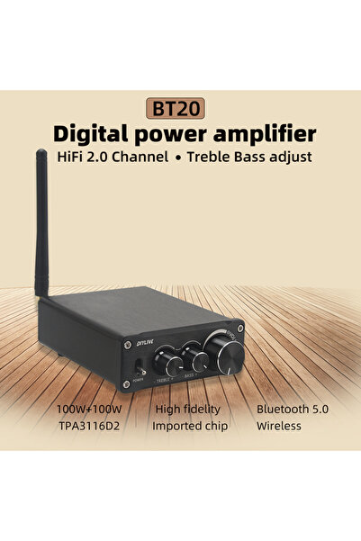 Choice1 BT20 100W BT20 TPA3116D2 HiFi 2.0 Full Digital Audio Power Amplifier1...