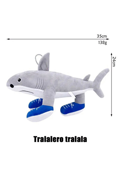 Miniso قطعة واحدة من الدمى المحشوة الممتعة تونغ تونغ تونغ ساهور وترالاليرو تر...