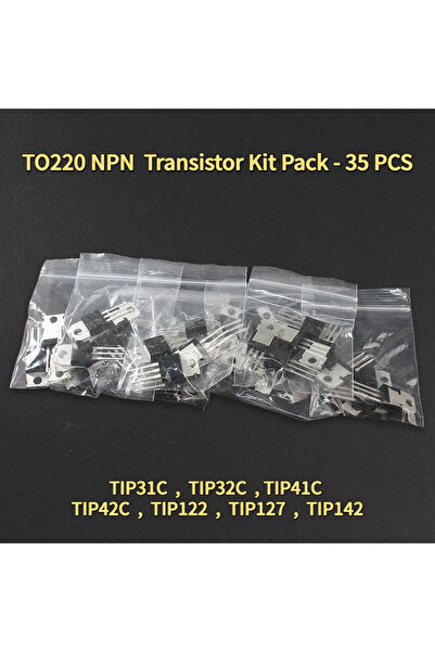 Choice مجموعة ترانزستور 35 قطعة TIP31C TIP32C TIP41C TIP42C TIP122 TIP127 TIP...