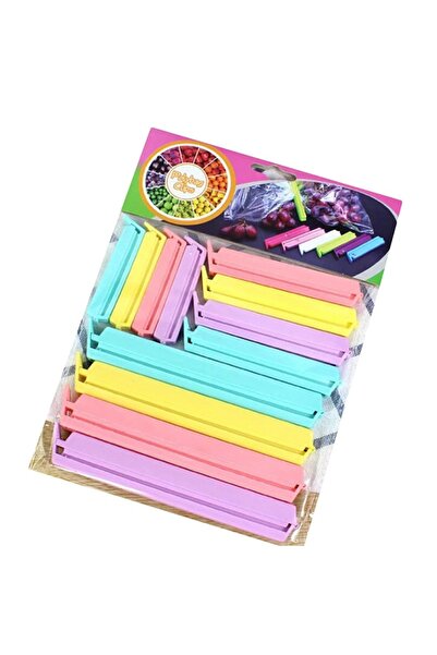 Choice 12pcs Portable 1 Size Kitchen Storage Food Snack Sealer Clamp Seal Sea...