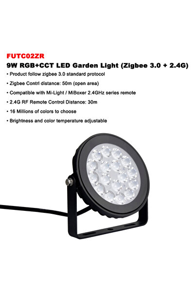 Choice FUTC02ZR Miboxer AC110V-220V Zigbee 3.0+2.4GHzRF Smart Tuya Outdoor Waterproof 6W 9W 15W 25W RGB+CCT