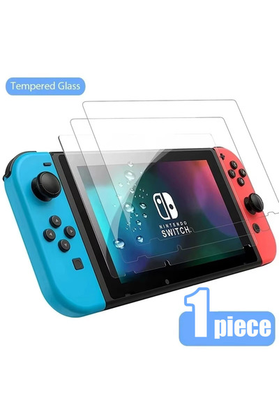 Choice 1 قطعة لجهاز Switch Oled 1 قطعة واقي زجاجي مقوى لجهاز Nintend Switch L...