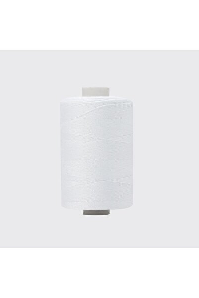 Choice خيط خياطة منزلي ملون أبيض، بكرة واحدة، 1000 ياردة، 5 ألوان للاختيار من...