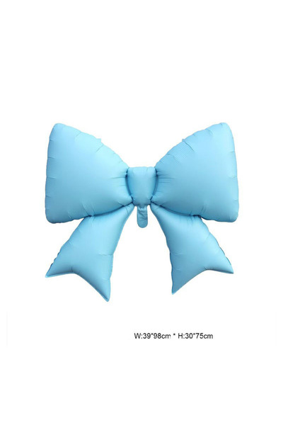 Choice بالون آخر على شكل فيونكة على شكل حرف L، مقاس L/S، بالون من رقائق الألو...