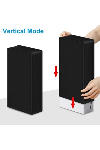 Choice غطاء حماية للغبار في الوضع الرأسي لجهاز Xbox Series S، جراب مقاوم للخد...