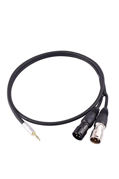 Choice 3.5 إلى 2XLR(M) <= 0.5 متر YYTCG كابل صوت AUX OFC مزدوج XLR ذكر إلى مق...