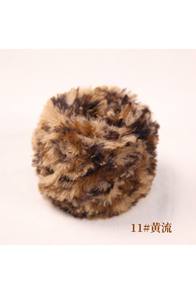 Choice 11-1 قطعة 50 جرام/لفة غزل فرو صناعي من صوف المنك للحياكة اليدوية خيط سترة كروشيه ملابس أطفال S