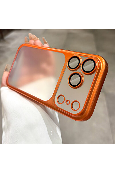 Choice جراب iPhone 17 Pro Orange Ultra Slim لهاتف iPhone 17 Pro Max 17 Pro Ai...