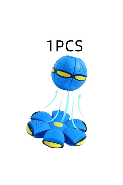 Choice كرة القفز على شكل صحن طائر من البولي 1 قطعة هي لعبة متينة ومرنة وممتعة للكلاب الأليفة مناسبة للاستخدام في الهواء الطلق