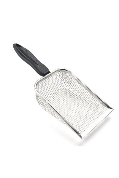 Choice1 Mesh3.8X3.8mm Cat Litter Shovel Stainless Steel Reptile Sand Substrat...