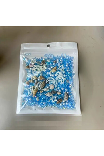 Choice حشوة إيبوكسي زرقاء S 30G بوزن 30 جرامًا بطابع المحيط - أشكال النجوم وا...