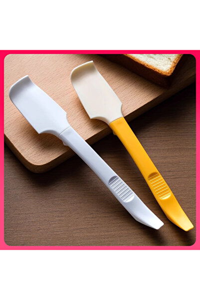 Choice 2 قطعة ملعقة خبز منزلية 2 في 1 مقاومة للحرارة العالية من السيليكون بال...