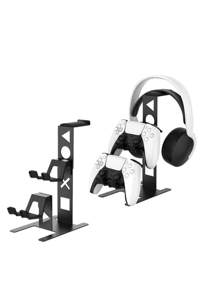 Choice Game Controller Holder Stand Detachable Headphone Bracket for Switch /PS5/Xbox Series X/PS4/PS2/P...