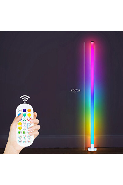 Choice 1pc 150cm Smart RGB LED Floor Lamp Remote/Switch/APP Control USB Music Sync Corner Modern Mood Stand