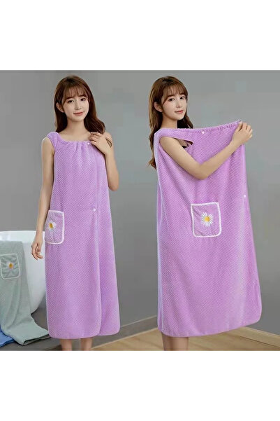 Choice 100x145 سم 3 مناشف حمام كبيرة للجسم من المخمل المرجاني مناشف حمام أنيقة للسيدات قابلة للارتداء وسريعة الجفاف