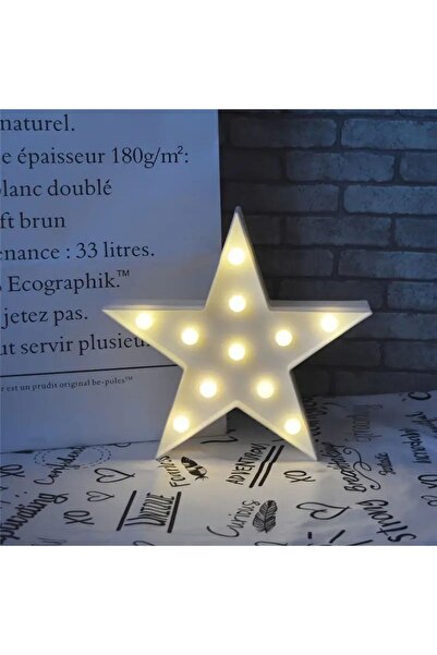 Choice قطعة واحدة من مصباح نيون LED أحمر مشع على شكل نجمة خماسية - ديكور نجوم...