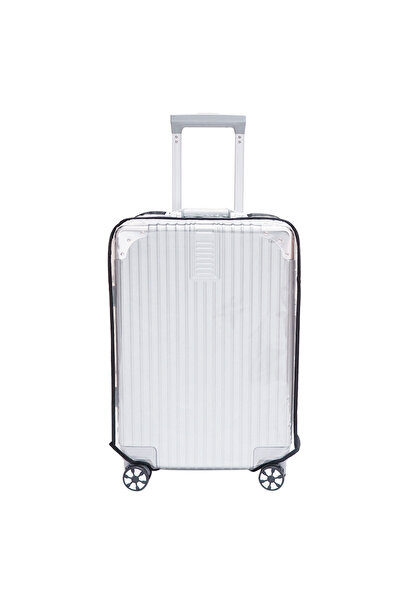 Choice غطاء صندوق من البولي فينيل كلوريد مقاس 24 بوصة، غطاء حماية أمتعة شفاف ...