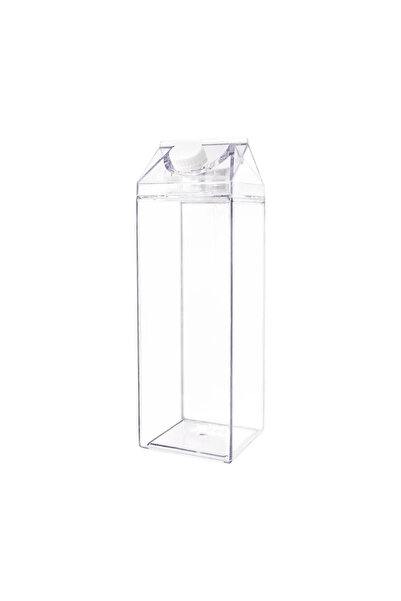 Choice 1000ml A 500/1000ml Milk Carton Water Bottle Creative Milk Bottle Drinking Cup Plastic Portable Clea