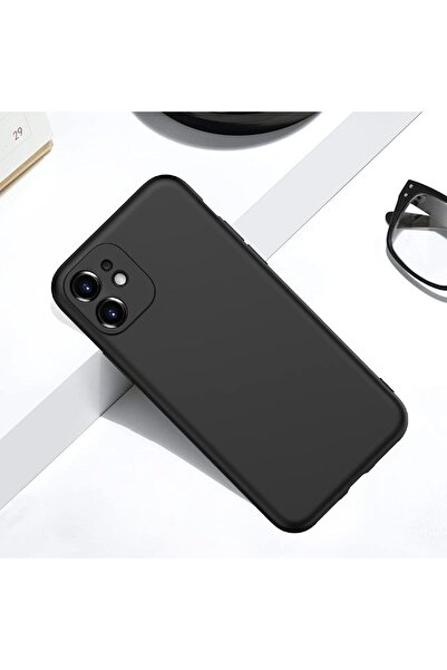 Choice جراب هاتف سيليكون ناعم مقاوم للصدمات أسود اللون لهاتف iPhone 11، لهاتف...