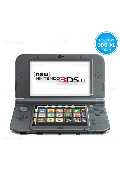 Choice واقي شاشة شفاف من الزجاج المقوى لجهاز نينتندو نيو 3DS XL/LL من الأسفل ...