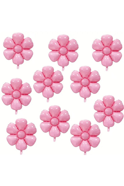 Choice Other 10pcs 10pcs Pink Daisy Aluminum Foil Balloon Candy Color Aluminu...