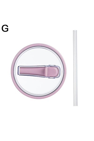 Choice غطاء قشة قابل للطي G 40 أونصة بديل لغطاء قشة قابل لإعادة الاستخدام من Stanley بتصميم إبداعي قابل للطي.