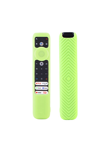 Choice 20.9x4.3x1.7 سم حافظة سيليكون مضيئة باللون الأخضر مكونة من قطعة واحدة ...