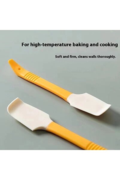 Choice 2 قطعة ملعقة زبدة منزلية 2 في 1 ملعقة خبز مقاومة للحرارة العالية من السيليكون C