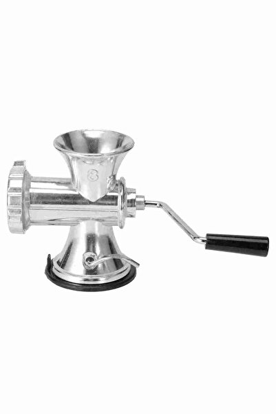 Choice Silver Manual Meat Grinder Silver Aluminum Alloy Powerful Home Sausage Kitchen Appliances Vegetable