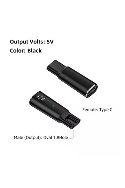 Choice Other 5V-Oval-Black USB​ Type C PD to DC 4.3V 5V 8V 15V Power Adapter Converter for Philips Shaver R