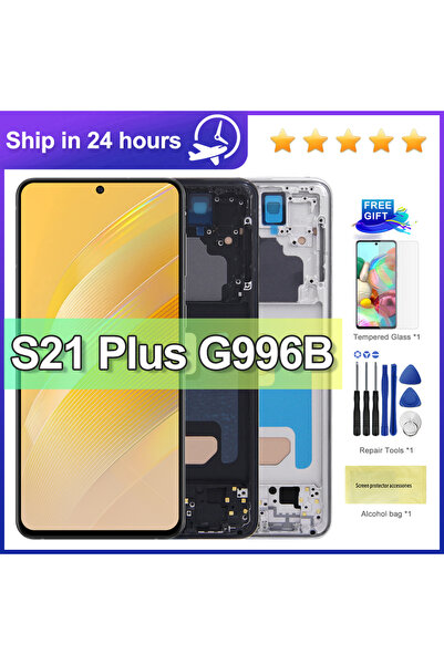 Choice Black With Frame For S21 plus LCD Display Touch Screen Digitizer Repla...
