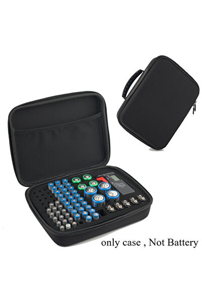 Choice حقيبة تنظيم البطاريات الصلبة، حقيبة تخزين محمولة لـ 183 بطارية مختلفة AA وAAA و...