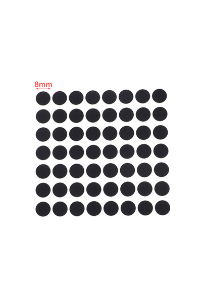 Choice رقعة إصلاح أزرار جهاز التحكم عن بعد 8 مم ZZ-6/8/12 مم، شريط لاصق موصل ...