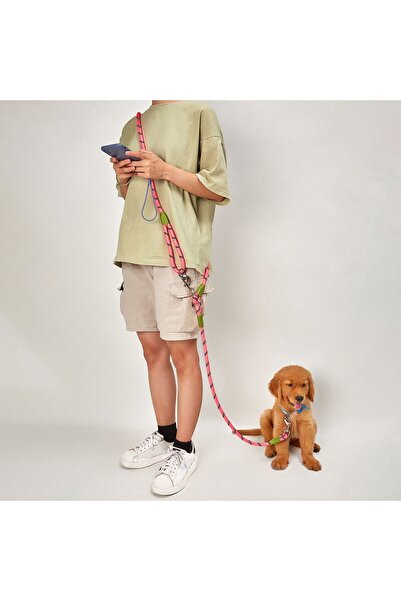 Choice Black a One-To-Two/One-To-One Dog Leash, Elastic Leash, Anti-Burst, Anti-Breakage, Pet Supplies, Dog